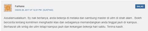 Kini, untuk sambung belajar ke universiti, anda tidak perlu lagi menggunakan sijil kerana uitm telah melaksanakan program sambung belajar hanya menggunakan pengalaman kerja anda. Akhirnya Tamat Sudah Master In Cs Rahsia Belajar Di Universiti