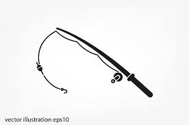 Fishing Rod Icon Fishing Pole Tattoo Fishing Rod Tattoo Fishing Rod