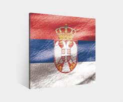A top quality serbia flag live wallpaper. Leinwand 1 Tlg Bis 100cm Serbien Flagge Skyline Wandbild Bilder 9l906 Wandtattoos Und Leinwandbilder Gunstig Mydruck Store Com