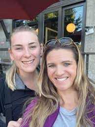 Meeting a friendly person in Ketchikan, Alaska