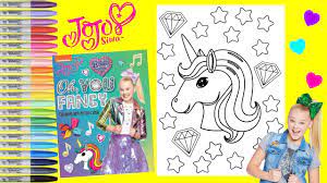 In case you don\'t find what you are looking for, use the top search bar to search again! Jojo Siwa Coloring Book Page Nickelodeon Jojo Oh You Fancy Coloring And Activity Unicorn Youtube