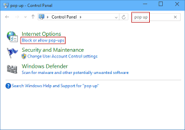 When you are finished adding web sites, click close. Turn Off Or On Pop Up Blocker For Ie In Windows 10