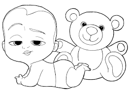 This compilation of over 200 free, printable, summer coloring pages will keep your kids happy and out of trouble during the heat of summer. Free Printable Baby Dibujo Para Imprimir Boss Baby Coloring Pages Dibujo Para Imprimir