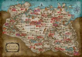Dragon Burial Map Skyrim Why Dragon Mountains Got This Name?