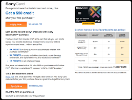 We did not find results for: How To Apply For The Sonycard Visa Credit Card
