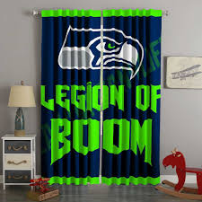 3d Printed Seattle Seahawks Style Custom Living Room Curtains Curtains Living Room Curtains Custom Curtains