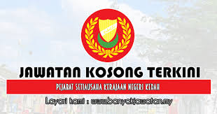 Kekosongan jawatan kerajaan negeri sabah tahun 2021 pemohonan adalah dipelawa daripada warganegara malaysia yang berasal dari sabah yang be. Jawatan Kosong Di Pejabat Setiausaha Kerajaan Negeri Kedah 28 Nov 2019 Kerja Kosong 2021 Jawatan Kosong Kerajaan 2021