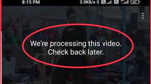 How To Fix We're processing this video check back later problem solve in  Youtube - YouTube
