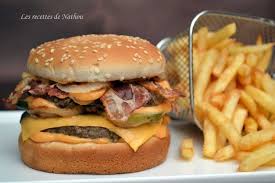 Hamburger Au Bacon In 2020 Burger Loose Meat Sandwiches Hamburger