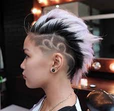 Undercut Hair Tattoos Undercut Frau Kurz Styling Kurzes Haar Haar Styling