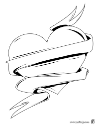 Les dessins au crayon blanc sur papier noir de kay lee. Coloriage Rose Et Coeur En Noir Et Blanc Dessin Gratuit A Imprimer