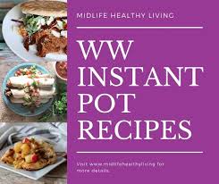 When you need comfort food while on weight watchers, try this cheesy turkey burger macaroni recipe. Weight Watchers Instant Pot Recipes Midlife Healthy Living