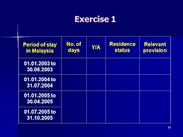 The resident status of an individual will determine whether such individual is liable to malaysian income tax. Residence Status Ppt Download