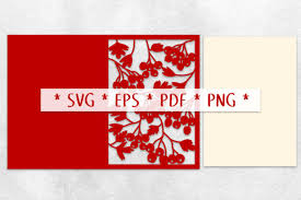 Download Hawthorn Berry Card Svg Cut File Graphic By Nic Squirrell Creative Fabrica SVG Cut Files