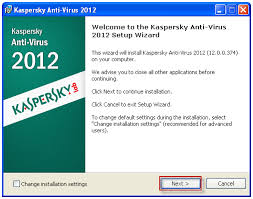 Installation Of Kaspersky Av 2013