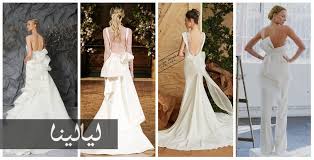 10 صيحات مذهلة لفساتين الزفاف من أسبوع العروس 2017 موقع ليالينا Formal Dresses Dresses White Formal Dress