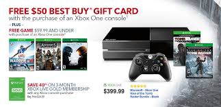 Check spelling or type a new query. Want An Xbox One Best Buy Giving Free Game 50 Gift Card With Purchase Correction Polygon