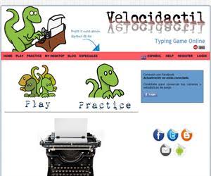 Velocidactil, un juego online de Mecanografía - Didactalia: material educativo