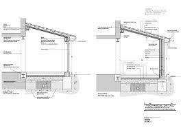 Architectural Section House Extensions Roof Construction