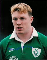 ERIC MILLER IRELAND COLOUR RUGBY ORIGINAL PHOTOGRAPH 10" x 8"