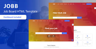 Jobb Job Board Html Template Stylelib Job Board Html Templates Templates