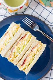 Japanese Egg Salad Sandwich With Bacon And Coleslaw The Missing Lokness Recipe Egg Salad Sandwiches Japanese Egg Sandwiches