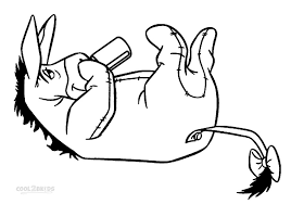 Here, they have come to cheer winter holiday season with these winnie the pooh christmas coloring pages available for free. Printable Eeyore Coloring Pages For Kids