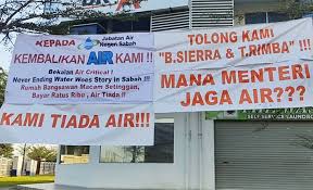 Ir tuan hj ali dalam dalam wawancara tv jkr sabah menyatakan bahawa kehadiran seramai 13 pegawai jabatan air ke jkr. 6 Hari Tiada Air Penduduk Bidas Jabatan Air Sabah Lepaskan Batuk Di Tangga Sabah Post