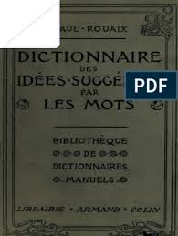 Les Mots De La Langue Francaise Groupes D Apres Le Sens Pdf Lexique