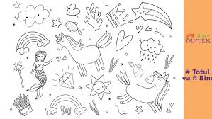 Aici găsiți desene de colorat cu unicorni pentru copii. Curcubeu 9 PlanÈ™e De Colorat Totul Va Fi Bine Blog In Tandem