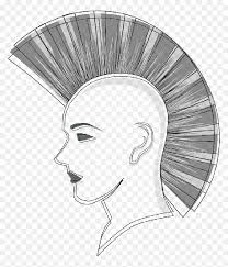 These hairstyles are often believed to be cool and head turners. Iroquois Man Person Face Boy Mohawk Pink Punk Mohawk Hairstyle Hd Png Download Vhv