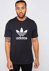 They're simple, versatile and they work for virtually any occasion. Buy Adidas Originals Black Trefoil Adicolor Casual Men 39 S T Shirt For Men In Dubai Abu Dhabi Cw0709
