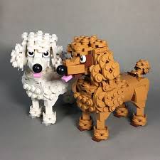 Standard Size Poodle Lego Dog Lego Animals Lego Sculptures