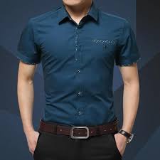 Summer New Men S Shirt Brand Luxury Mens Shirts Brands Short Sleeve Dress Shirt Casual Shirt Look
