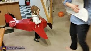 amelia earhart airplane costume diy