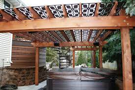 Pergola Screening Columns Pergola Pergola Screens Diy Pergola