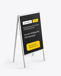 Download Glossy Metallic Stand Mockup Exclusive Mockups PSD Mockup Templates
