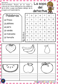 Las imágenes de oficios profesionales para colorear e imprimir con los niños. Sopa De Letras El Detective Busca Palabras Imagenes Educativas