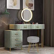 Velvet Footrest Stool Ottoman Round Modern Upholstered Vanity Footstool Side Table Seat Dressing Chair With In 2021 Room Design Bedroom Round Ottoman Home Room Design