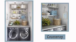 With a little effort, the laundry room can be just as stylish and organized as the rest of the house. Laundry Room Storage Ideas Youtube