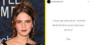 Emma watson and her boyfriend in california march 2021. Emma Watson Makes Statement Supporting Black Lives Matter After Blackouttuesday Backlash