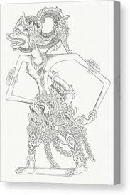 Gambar mewarnai wayang arjuna sukagambarku. Wayang Canvas Prints Fine Art America