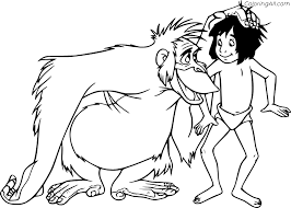 Materials coloring pages (424) paper crafts (225) papercraft (72) crafts of natural material (30) sculpt (25) products from scraps materials (18) crafts from fabric (9). King Louie And Mowgli Coloring Page Coloringall