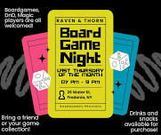 Board Game Night @ Raven & Thorn