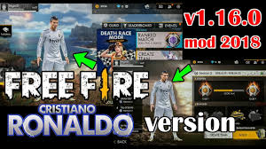 The reason for garena free fire's increasing popularity is it's compatibility with low end devices just as. Free Fire Battleground 2018 Mod Cristiano Ronaldo Version V1 16 0 Youtube