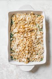 You can find upgraded versions of the recipe (bon appétit, for instance, recommends ditching the canned soup for whole milk. Green Bean Casserole From Scratch Brown Eyed Baker