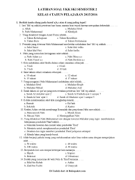 Soal kelas 4 semester 2. Terkini Soal Ski Kelas 4 Semester 1 Dan Kunci Jawaban