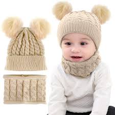 Shop stylish plus size clothing for women in sizes 12 to 44. Amazon Com Nconco 2 Pcs Toddler Baby Knit Hat Scarf Winter Warm Beanie Cap With Circle Bow Scarf Neck Warmer Beige Clothing Shoes Jewelry