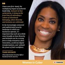 👉 Our next Weekly #WomeninCyber is Tami Hudson , Chief Information  Security Officer (CISO) at Randstad North America.⠀ ⠀ Tami is an highly  accomplished and respected #cybersecurity executive based in Atlanta,  Georgia