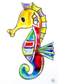 Students will choose an animal to research. Ocean Animal Watercolor Painting For Kids Arty Crafty Kids